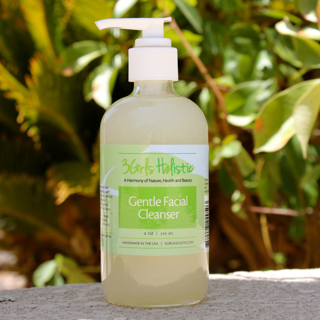 Gentle Facial Cleanser from 3Girls Holistic - Natural and Organi